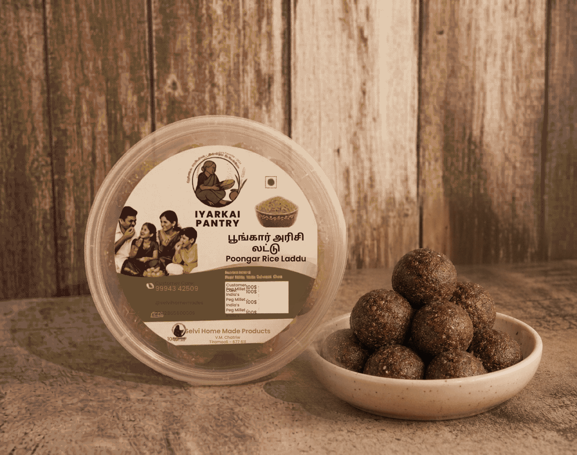 Poongar Rice Laddu (பூங்கார் அரிசி லட்டு)
